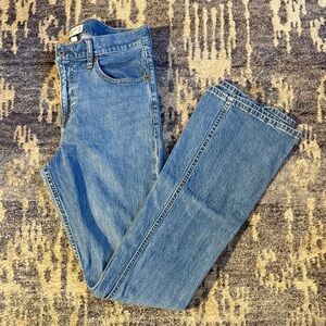 Abercrombie curve love mid rise bootcut jeans - 30 Long